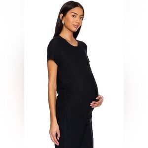 Beyond Yoga Featherweight one & only maternity tee in darkest night Size Large